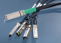 Extremo QSFP + el cable de cobre, QSFP+ a SFP+ avivan hacia fuera el cable para la red