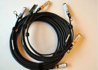 10G SFP + dirigen el cable de Ethernet compatible de la fibra óptica del cable de la fijación