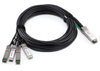 40GBASE-CR4 QSFP + a cuatro 10GBASE-CU SFP+ dirigen el cable del desbloqueo de la fijación