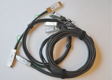 QSFP+ SFP+ dirigen el cable PARA los routeres, voz pasiva del desbloqueo de la fijación de 2 M