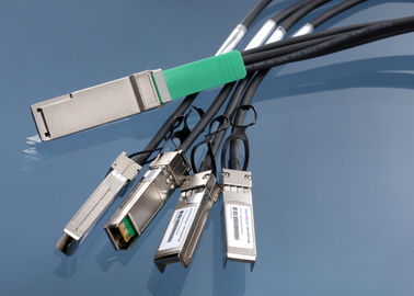 QSFP+ SFP+ dirigen el cable PARA los routeres, voz pasiva del desbloqueo de la fijación de 2 M