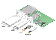 Módulo óptico para Ethernet, transmisor-receptor del Cfp de Lr4 100g de la fibra con varios modos de funcionamiento